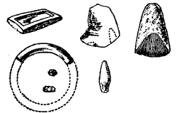 Материалы раскопок в Кала'ат-Ярмо: шлифованный топор.