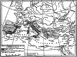 Римская  Средиземноморья держава в середине II в. до н. э.