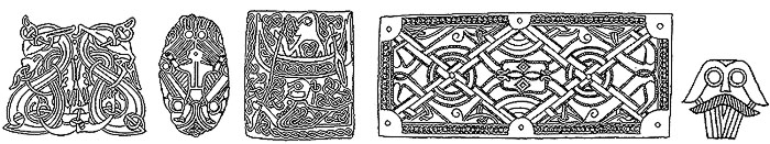 ранний викингский стиль, или усебергский стиль (конец VIII - первая половина IX в.);