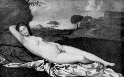 Спящая Венера. Джорджоне 1505-1510
