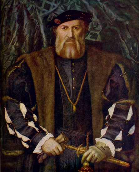 Моретт.Портрет работы Ганса Гольбейна Младшего. 1534-1535