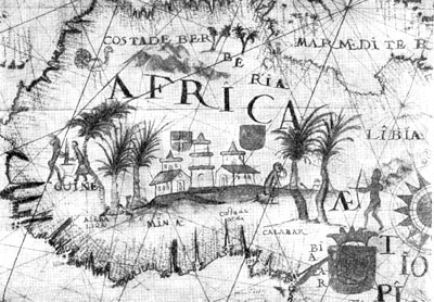 Португальская карта Судана. Лиссабон. 1618 г.