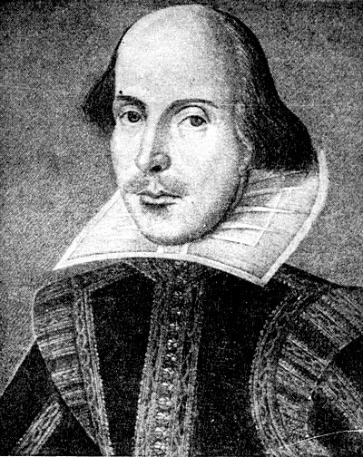 Вильям Шекспир. Гравюра М. Дресаута. 1623 г.