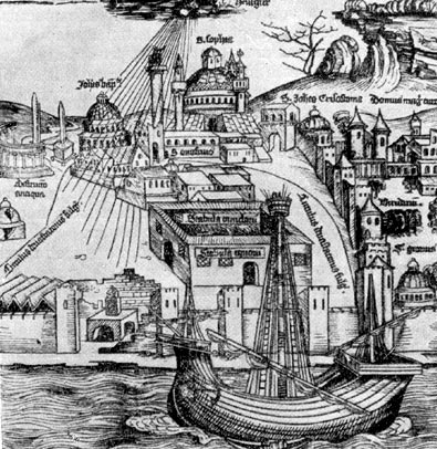 Стамбул. Немецкая миниатюра 1490 г.