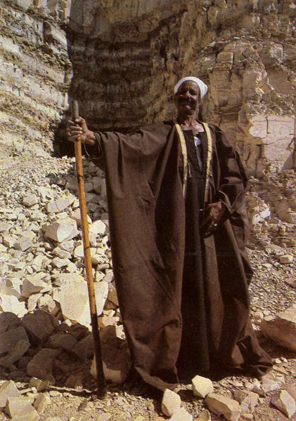 3. Нагди эль-Маарбуд Абдаллах из Эль-Тарифа - глава сторожей фиванского некрополя.