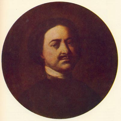 Пётр I. Портрет работы И. Никитина. 1721 г.