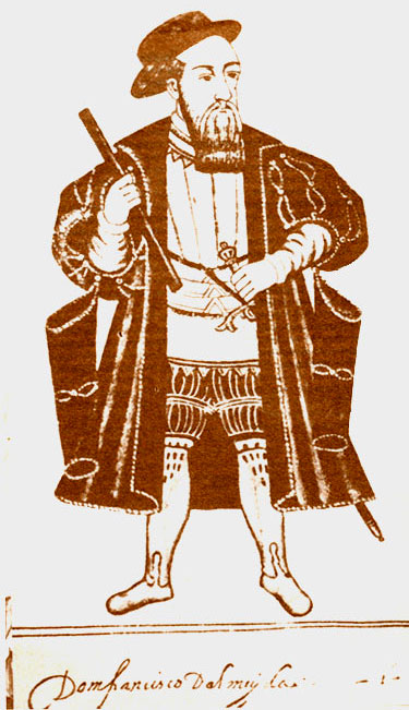 Франсишку ди Алмейда. Миниатюра XVI века