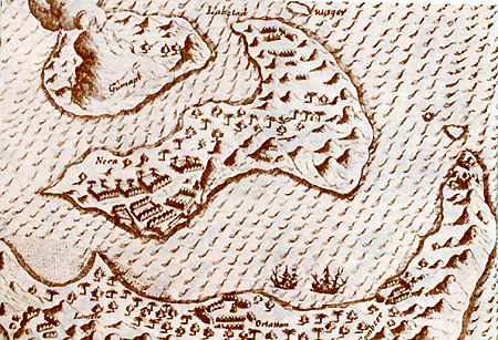 Острова Банда. Рисунок 1601 года